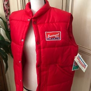 Vintage NWT super sweet puffer vest size L